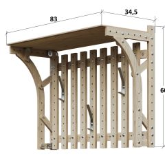 Вешалка Конструктор Арт.В830-1 в Тюмени - tumen.mebel24.online | фото 2