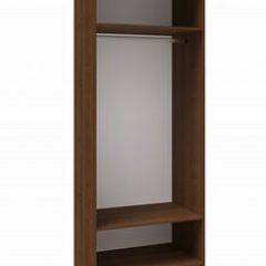 ВЕСТА ВГШ-1 Шкаф платяной МДФ Орех Донской в Тюмени - tumen.mebel24.online | фото 2