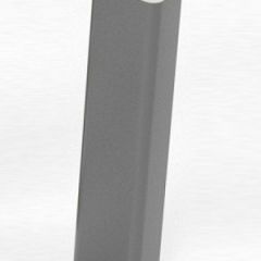 Торцевая заглушка  для цоколя h100 мм (Алюминий, Белый, Черный, Сонома) в Тюмени - tumen.mebel24.online | фото 1