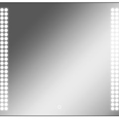 Зеркало Cosmo 90 black с подсветкой Sansa (SC1051Z) в Тюмени - tumen.mebel24.online | фото