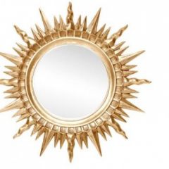 Зеркало круглое золото (1810(1) в Тюмени - tumen.mebel24.online | фото