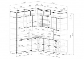 АЛЬБА Кухонный гарнитур Гранд Прайм  (2200*2500 мм) в Тюмени - tumen.mebel24.online | фото 2