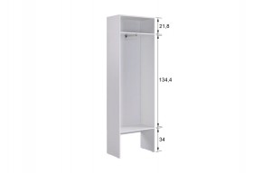 БАСКО Прихожая К10 (белое дерево) в Тюмени - tumen.mebel24.online | фото 9