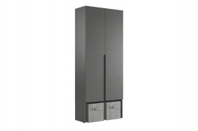 БАСКО Прихожая К10 (графит) в Тюмени - tumen.mebel24.online | фото 4