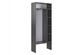 БАСКО Прихожая К10 (графит) в Тюмени - tumen.mebel24.online | фото 7