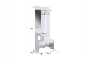 БАСКО Прихожая К3 (кашемир) в Тюмени - tumen.mebel24.online | фото 3