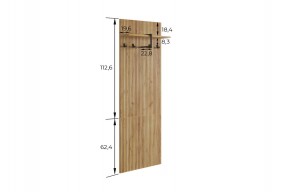 БОДРУМ Прихожая (модульная) дуб крафт золотой в Тюмени - tumen.mebel24.online | фото 2