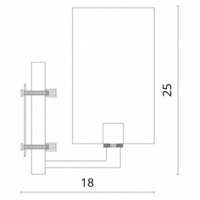 Бра Divinare Porta 5933/01 AP-1 в Тюмени - tumen.mebel24.online | фото 3