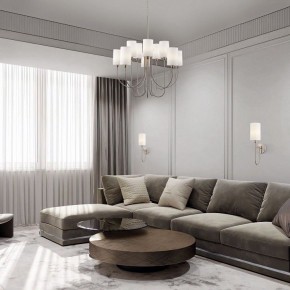 Бра Eurosvet Abbey 60164/1 никель в Тюмени - tumen.mebel24.online | фото 2