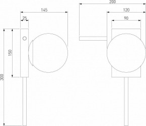 Бра Eurosvet Fredo 40036/1 латунь в Тюмени - tumen.mebel24.online | фото 4