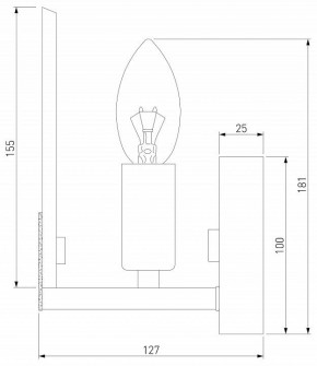 Бра Eurosvet Marble 60158/1 латунь в Тюмени - tumen.mebel24.online | фото 3