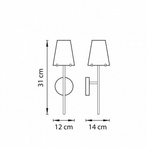 Бра Lightstar Diafano 758612 в Тюмени - tumen.mebel24.online | фото 2