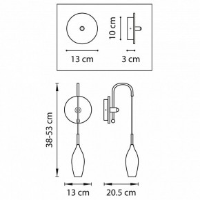 Бра Lightstar Pentola 803521 в Тюмени - tumen.mebel24.online | фото 3