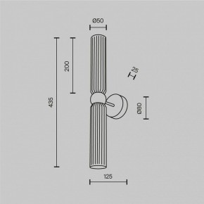 Бра Maytoni Antic MOD302WL-02GR1 в Тюмени - tumen.mebel24.online | фото 4