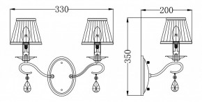 Бра Maytoni Brionia ARM172-02-G в Тюмени - tumen.mebel24.online | фото 3