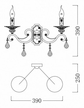 Бра Maytoni Grace ARM247-02-G в Тюмени - tumen.mebel24.online | фото 4