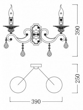 Бра Maytoni Grace RC247-WL-02-R в Тюмени - tumen.mebel24.online | фото 3