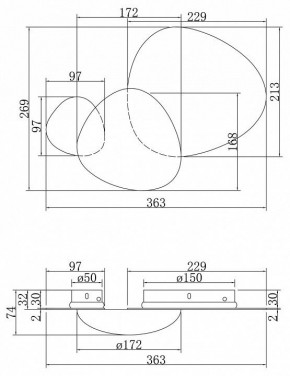 Бра Maytoni Jack-stone MOD314WL-L8N3K в Тюмени - tumen.mebel24.online | фото 5