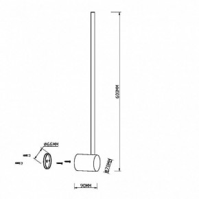 Бра Maytoni Light stick MOD237WL-L6B3K в Тюмени - tumen.mebel24.online | фото 3