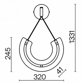 Бра Maytoni Maya P091WL-L18G3K1 в Тюмени - tumen.mebel24.online | фото 4