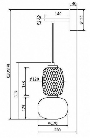 Бра Maytoni Pattern MOD267WL-L18G3K в Тюмени - tumen.mebel24.online | фото 4