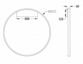 Бра Maytoni Rim MOD058WL-L50W4K в Тюмени - tumen.mebel24.online | фото 4