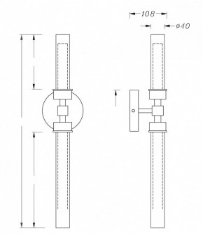 Бра Maytoni Stelo MOD116WL-L7B3K в Тюмени - tumen.mebel24.online | фото 3