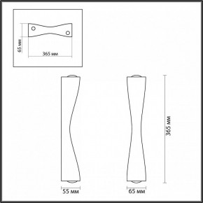 Бра Odeon Light Anika 4290/10WL в Тюмени - tumen.mebel24.online | фото 3