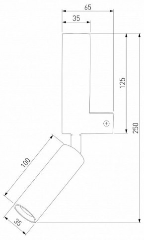 Бра с подсветкой Eurosvet Pitch 40020/1 LED белый/хром в Тюмени - tumen.mebel24.online | фото 3