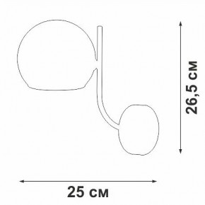 Бра Vitaluce V39570 V39570-8/1A в Тюмени - tumen.mebel24.online | фото 2