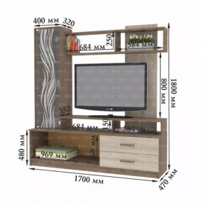 ДАРЬЯ Гостиная (Крафт серый/Крафт белый) в Тюмени - tumen.mebel24.online | фото 8