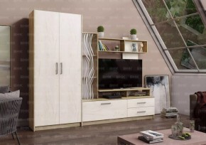 ДАРЬЯ Гостиная (Крафт серый/Крафт белый) модульная в Тюмени - tumen.mebel24.online | фото
