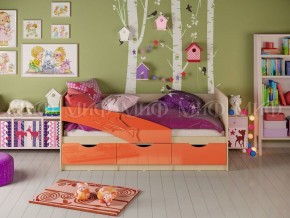 ДЕЛЬФИН Кровать 1800 (Оранжевый металлик) в Тюмени - tumen.mebel24.online | фото 1