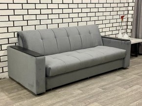 Диван Аккордеон 1280*2000 ППУ подлокотник ПРЯМОЙ накладки МДФ в Тюмени - tumen.mebel24.online | фото 1
