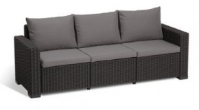 Диван Калифорния 3-х местный (California 3 Sofa), графит в Тюмени - tumen.mebel24.online | фото 2