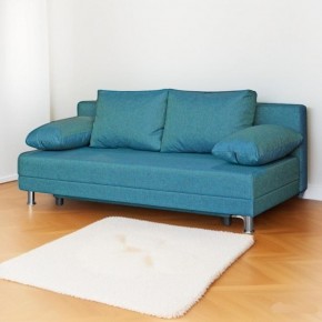 Диван-кровать Комфорт без подлокотников (4 подушки) BALTIC AZURE в Тюмени - tumen.mebel24.online | фото