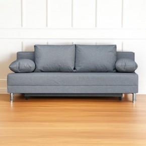 Диван-кровать Комфорт без подлокотников (4 подушки) BALTIC GREY в Тюмени - tumen.mebel24.online | фото