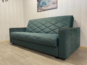 Диван Престиж-15 (НПБ+МДФ) велюр Sensey bottle green в Тюмени - tumen.mebel24.online | фото 3