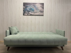 Диван Престиж-3 (НПБ) велюр Sensey mist green в Тюмени - tumen.mebel24.online | фото 3