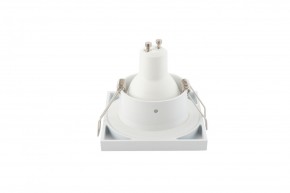 DK3014-WH Встраиваемый светильник влагозащ., IP 44, 50 Вт, GU10, белый, алюминий в Тюмени - tumen.mebel24.online | фото 5