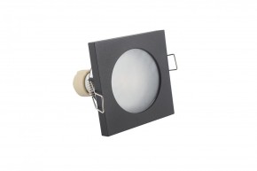 DK3015-BK Встраиваемый светильник влагозащ., IP 44, 50 Вт, GU10, черный, алюминий в Тюмени - tumen.mebel24.online | фото 4