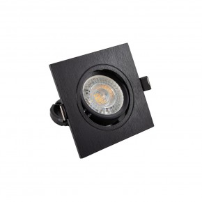 DK3021-BK Встраиваемый светильник, IP 20, 10 Вт, GU5.3, LED, черный, пластик в Тюмени - tumen.mebel24.online | фото 2