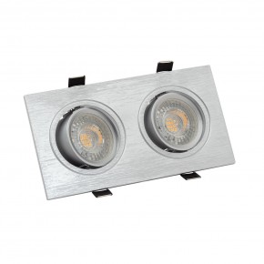 DK3022-CM Встраиваемый светильник, IP 20, 10 Вт, GU5.3, LED, серый, пластик в Тюмени - tumen.mebel24.online | фото 1