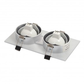 DK3022-CM Встраиваемый светильник, IP 20, 10 Вт, GU5.3, LED, серый, пластик в Тюмени - tumen.mebel24.online | фото 4