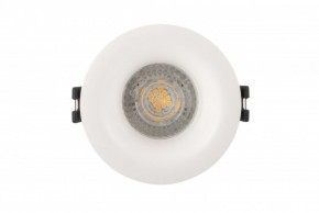 DK3024-WH Встраиваемый светильник, IP 20, 10 Вт, GU5.3, LED, белый, пластик в Тюмени - tumen.mebel24.online | фото 1