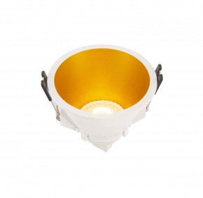 DK3026-WG Встраиваемый светильник, IP 20, 10 Вт, GU5.3, LED, белый/золотой, пластик в Тюмени - tumen.mebel24.online | фото 3
