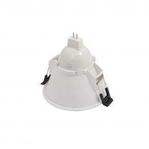 DK3026-WH Встраиваемый светильник, IP 20, 10 Вт, GU5.3, LED, белый, пластик в Тюмени - tumen.mebel24.online | фото 3