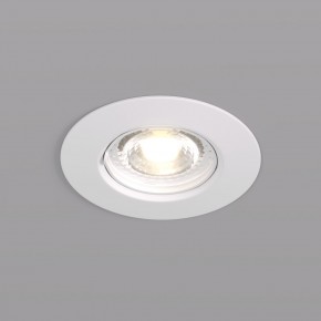 DK3028-WH Встраиваемый светильник, IP 20, 10 Вт, GU5.3, LED, белый, пластик в Тюмени - tumen.mebel24.online | фото 1