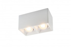 DK3035-WH Светильник накладной IP 20, 10 Вт, GU5.3, LED, белый, пластик в Тюмени - tumen.mebel24.online | фото 1