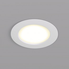 DK3046-WH Встраиваемый светильник, IP 20, 5Вт, LED, белый, пластик в Тюмени - tumen.mebel24.online | фото 1